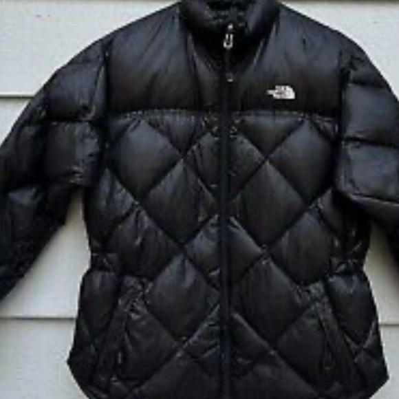 North Face Down Puffy Jacket - Kids Size Large, Black - Picture 1 of 6